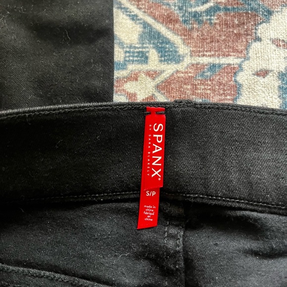 Spanx Black Jeanish Ankle Pull on Leggings - Picture 6 of 7